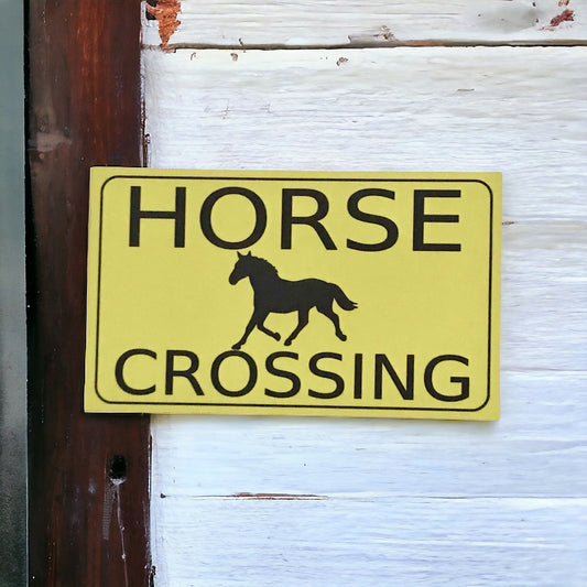 Horse Crossing Sign - The Renmy Store Homewares & Gifts 