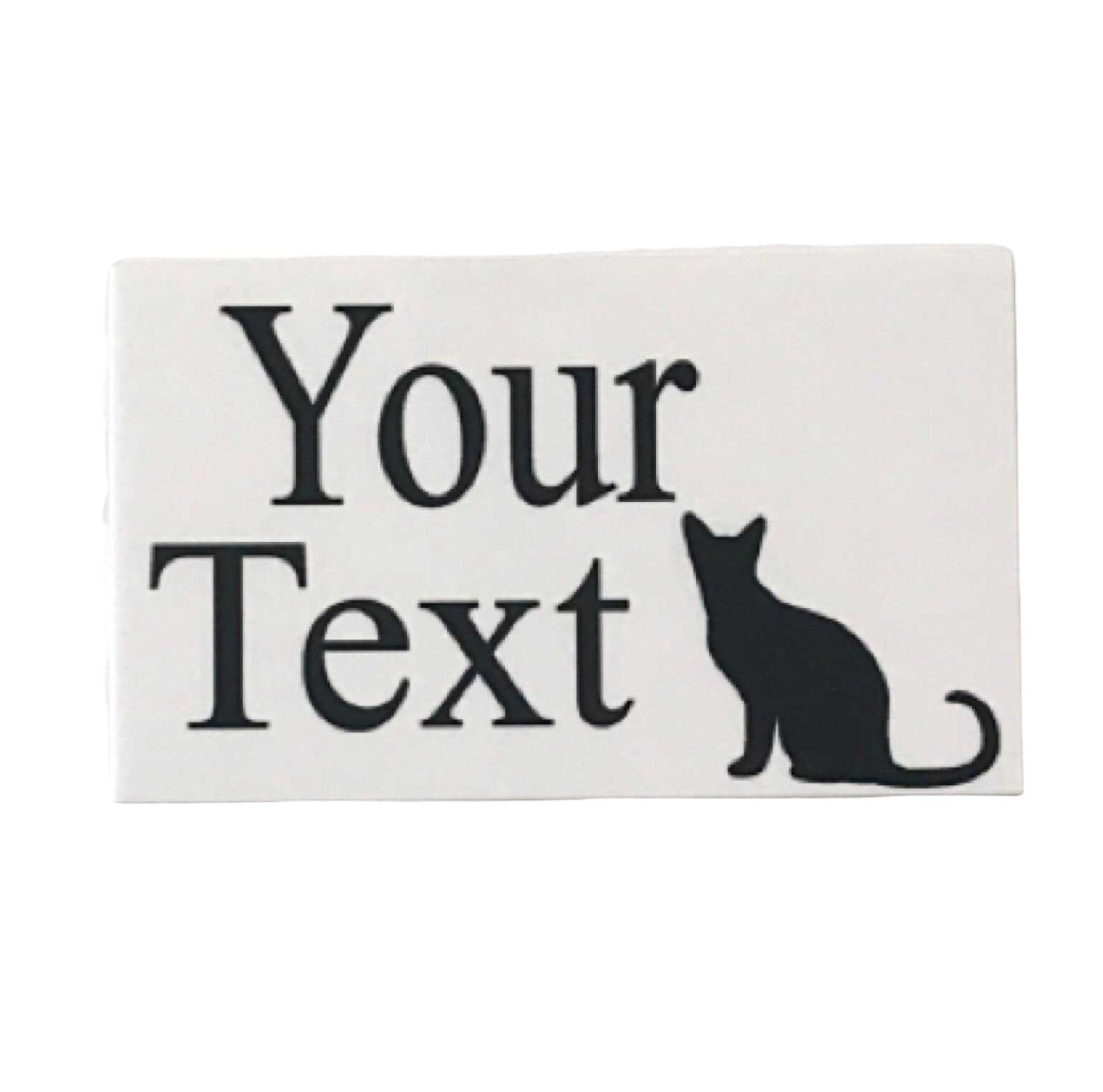 Cat Kitten Custom Personalised Sign - The Renmy Store Homewares & Gifts 