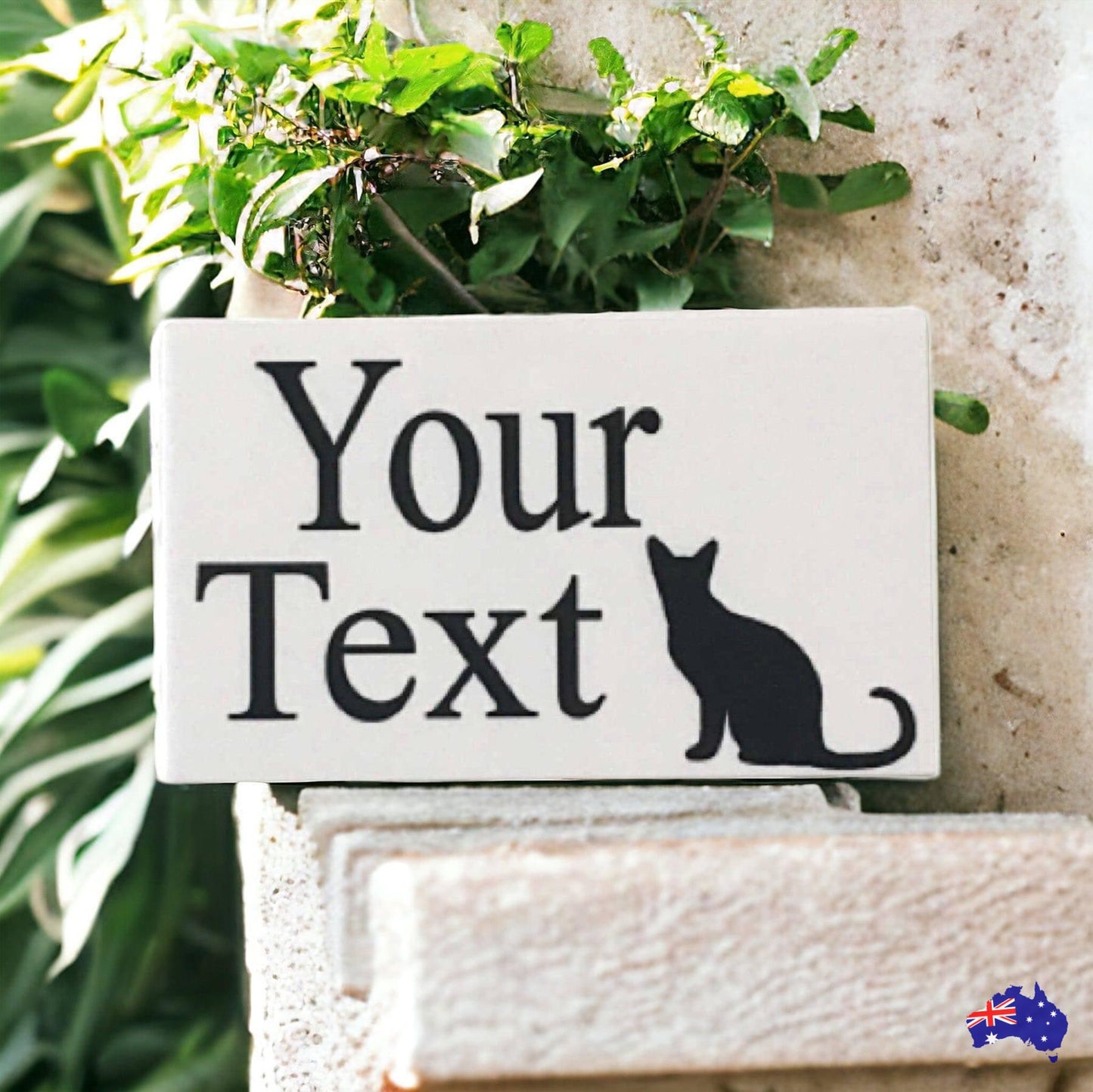 Cat Kitten Custom Personalised Sign - The Renmy Store Homewares & Gifts 