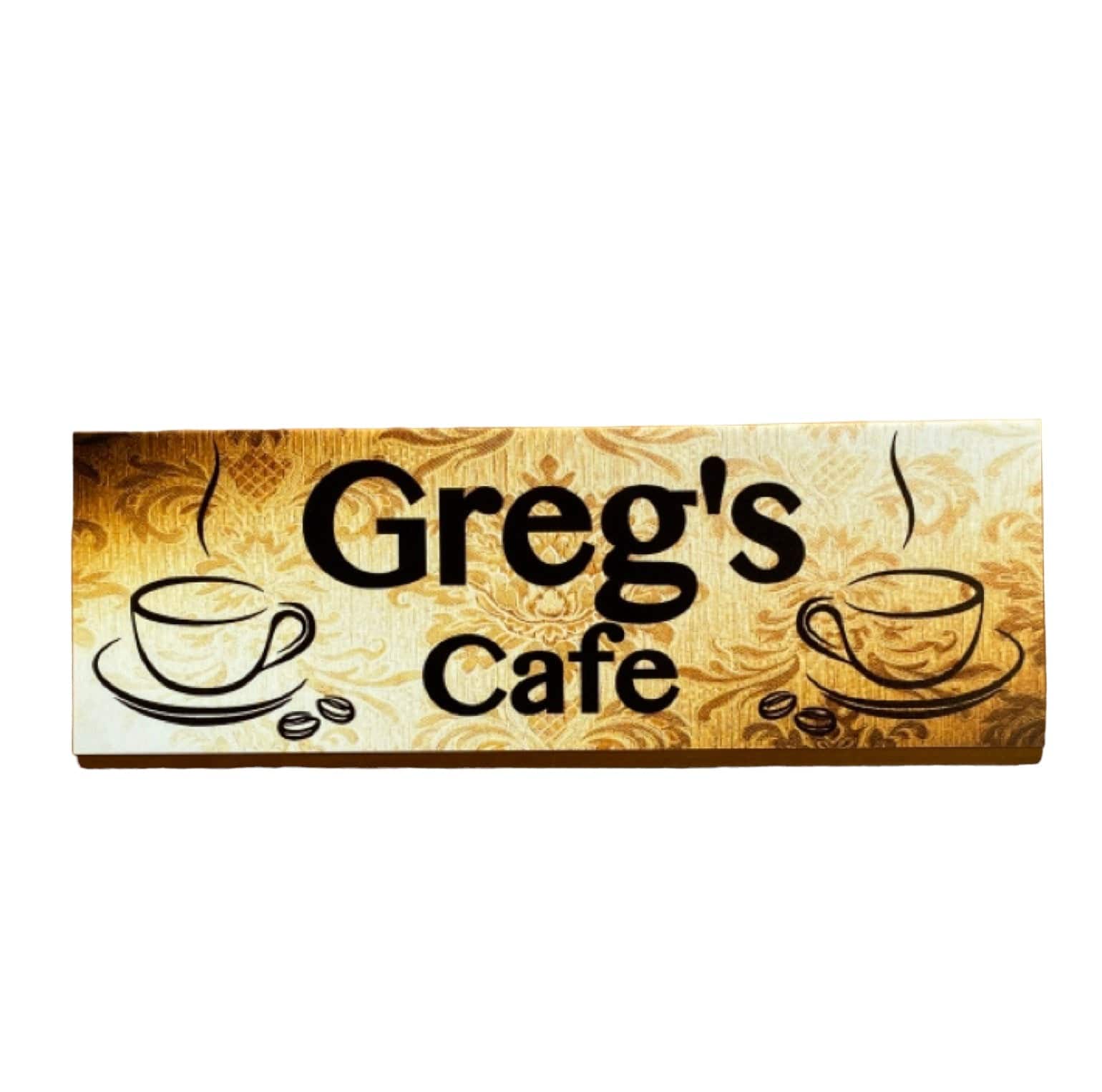 Custom Personalised Café Vintage Coffee Sign - The Renmy Store Homewares & Gifts 