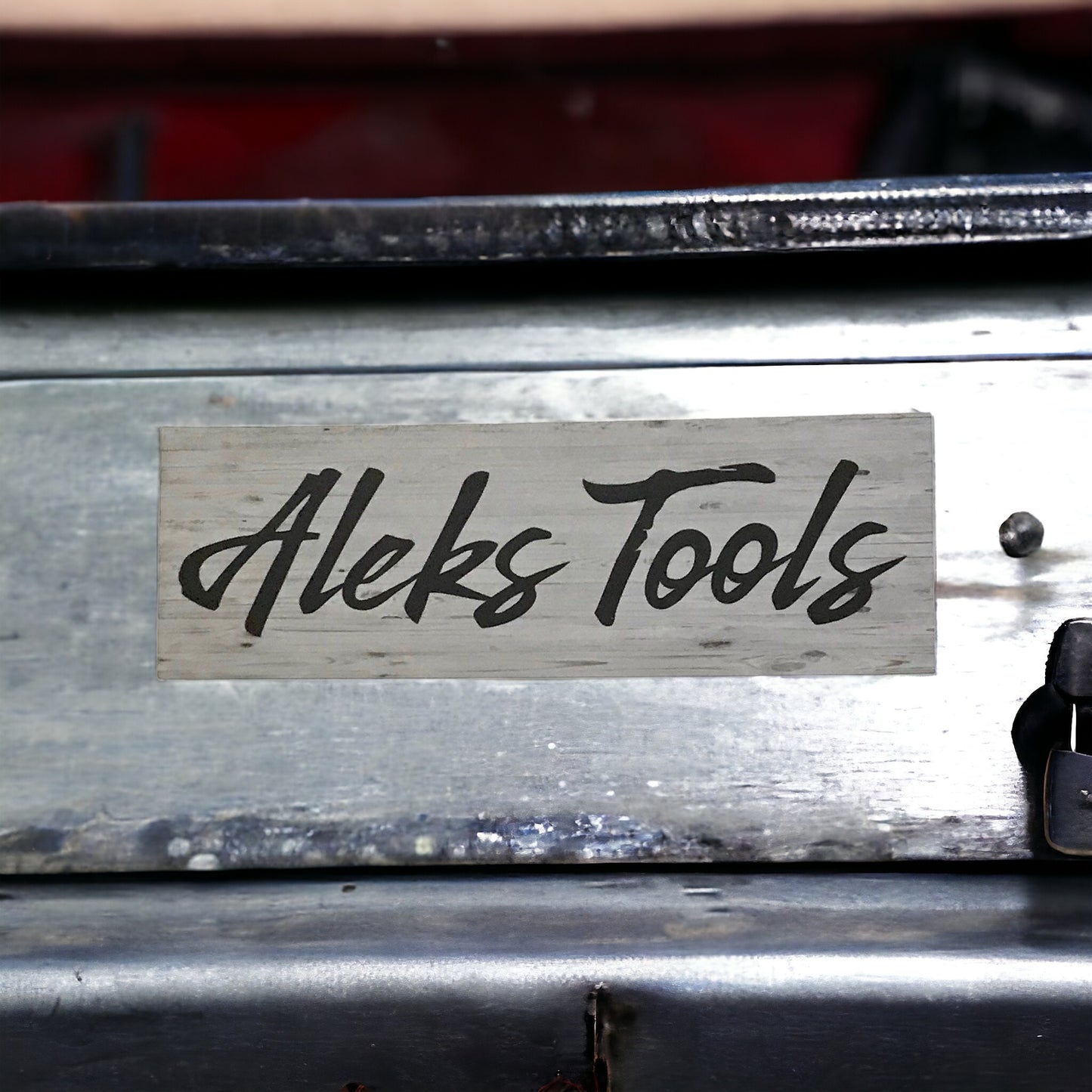 Tool Box Custom Personalised Sign - The Renmy Store Homewares & Gifts 