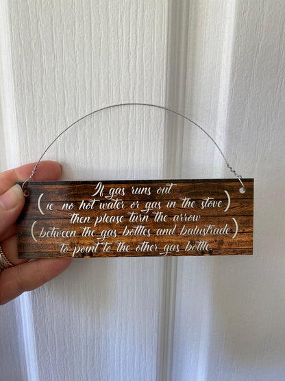 Label Name Custom Personalised Text Dark Sign