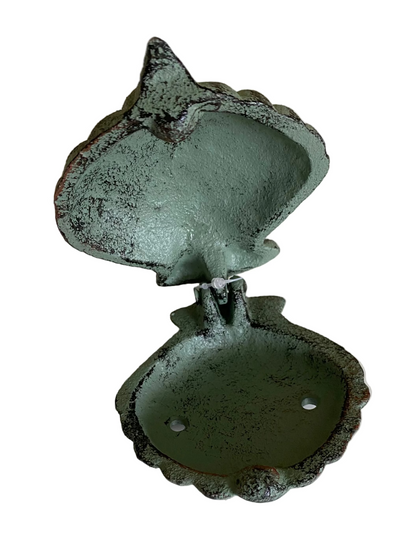 Shell Door Knocker Cast Iron - Coastal Beach House Decor