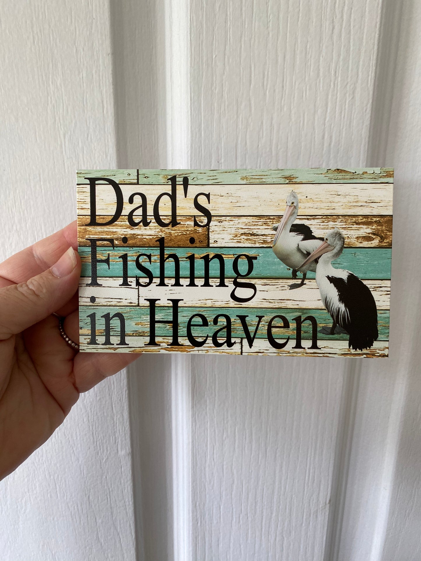 Pelican Coastal Personalised Custom Sign | Beach House Garden Acrylic Aussie Made