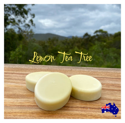 Soap Natural Olive Oil Lemon Tea Tree Handmade