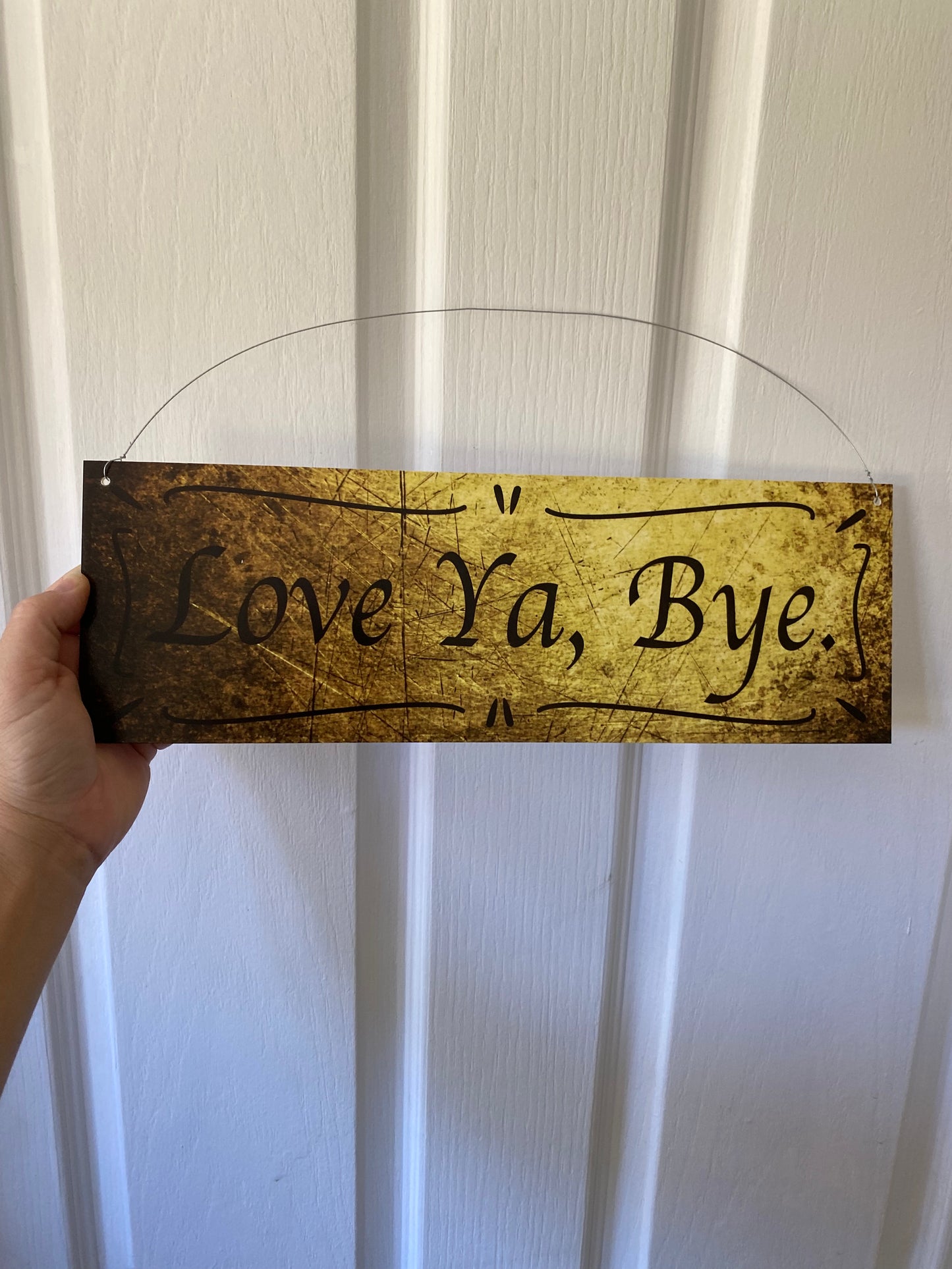 Cottage Custom Personalised Vintage Sign Aussie Made