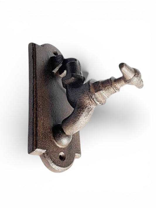 Door Knocker Tap Vintage Garden Cast Iron