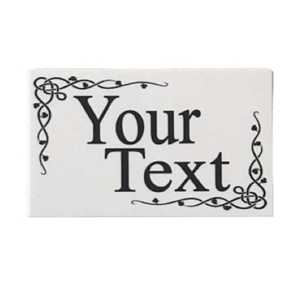 Ivy Scroll Custom Personalised Sign - The Renmy Store Homewares & Gifts 