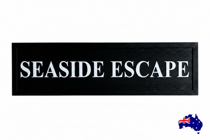 Custom Personalised Timber Vintage Sign | House Residence Property Name Sign | Aussie Made