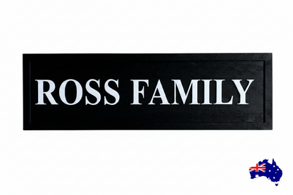 Custom Personalised Timber Vintage Sign | House Residence Property Name Sign | Aussie Made