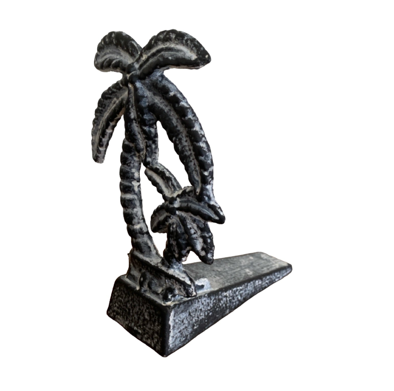 Palm Tree Door Stop Cast Iron Tropical - The Renmy Store Homewares & Gifts 