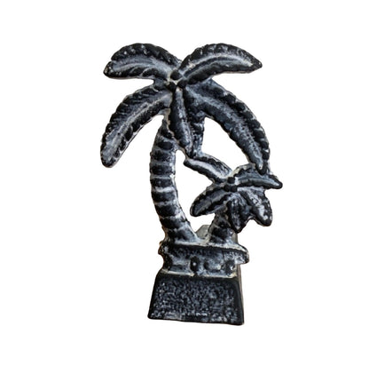 Palm Tree Door Stop Cast Iron Tropical - The Renmy Store Homewares & Gifts 