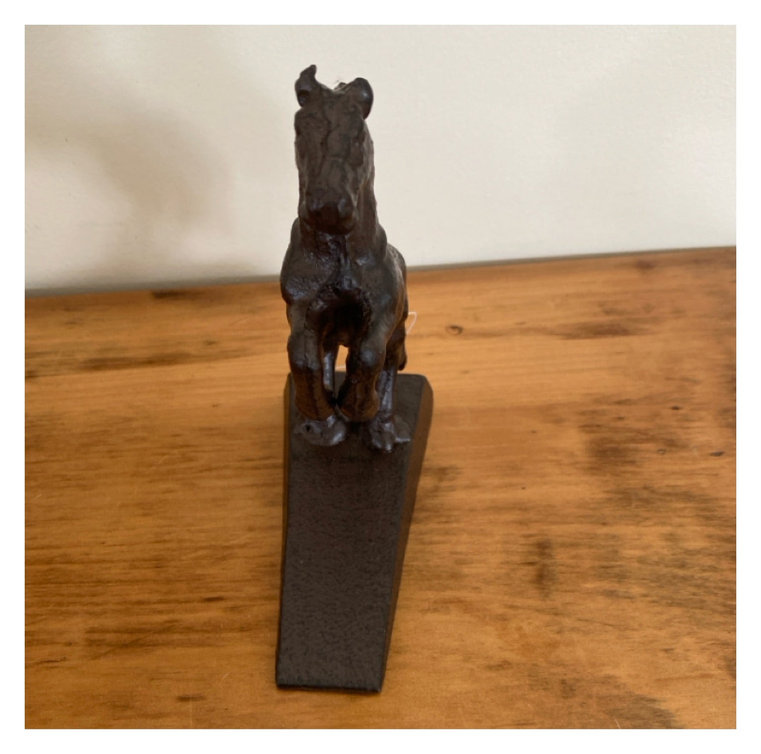 Horse Rearing Door Stop Cast Iron - The Renmy Store Homewares & Gifts 