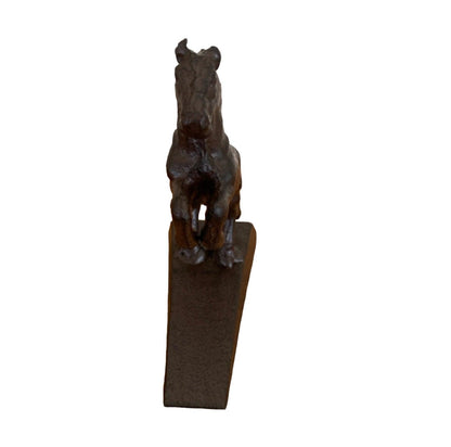 Horse Rearing Door Stop Cast Iron - The Renmy Store Homewares & Gifts 