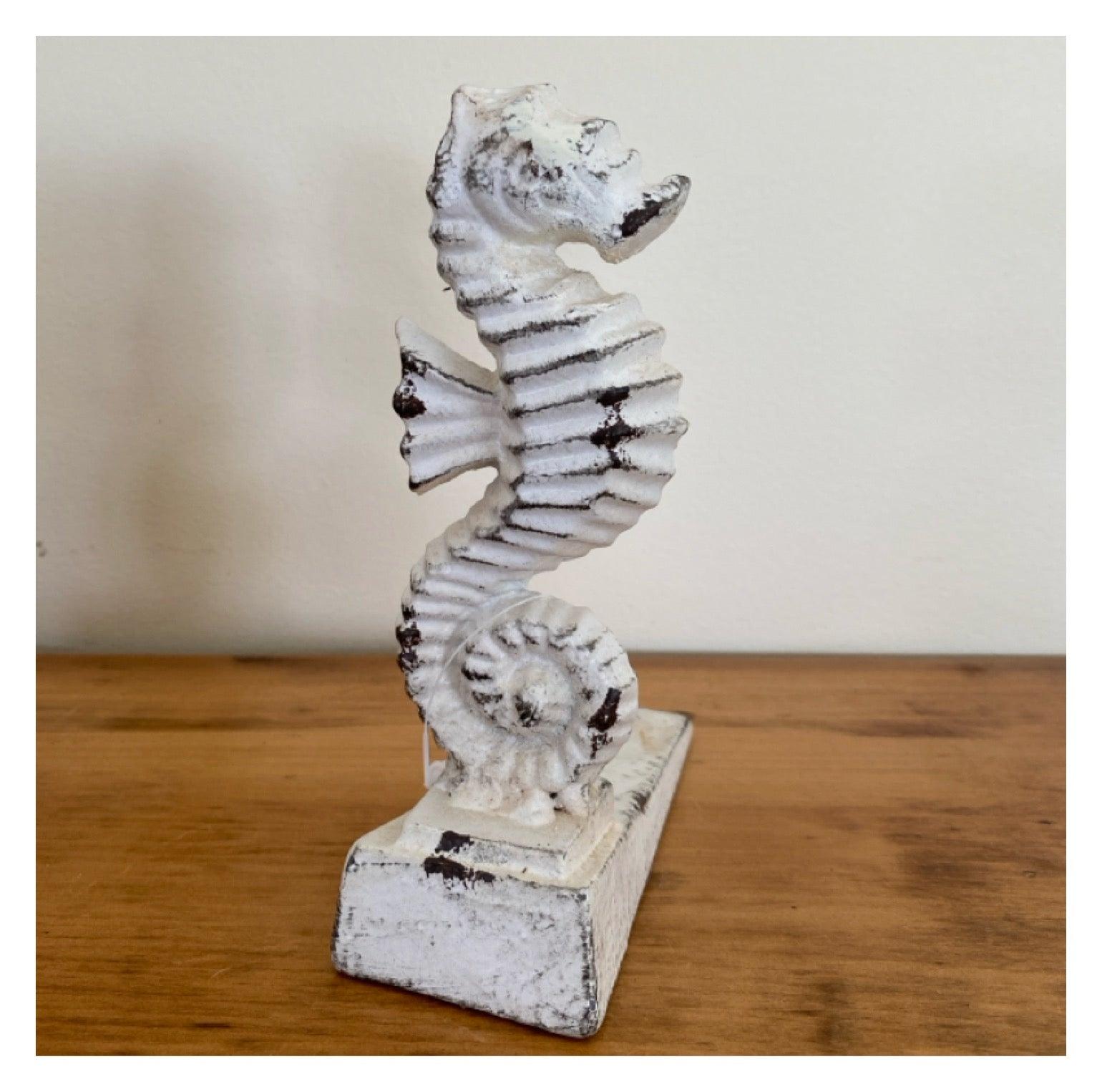 Seahorse Beach Door Stop Cast Iron - The Renmy Store Homewares & Gifts 