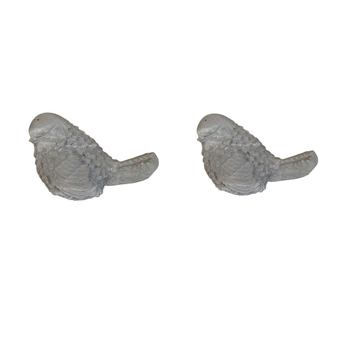 Handmade Concrete Bird Birdie | Cottage Shabby Chic Garden Decor - Australian Made
