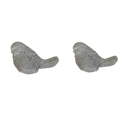 Handmade Concrete Bird Birdie | Cottage Shabby Chic Garden Decor - Australian Made