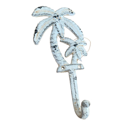 Hook Palm Tree Rustic White - The Renmy Store Homewares & Gifts 