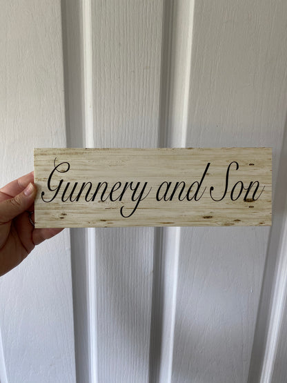 Custom Family Residence Sign - Personalised House Signage - Australian Made