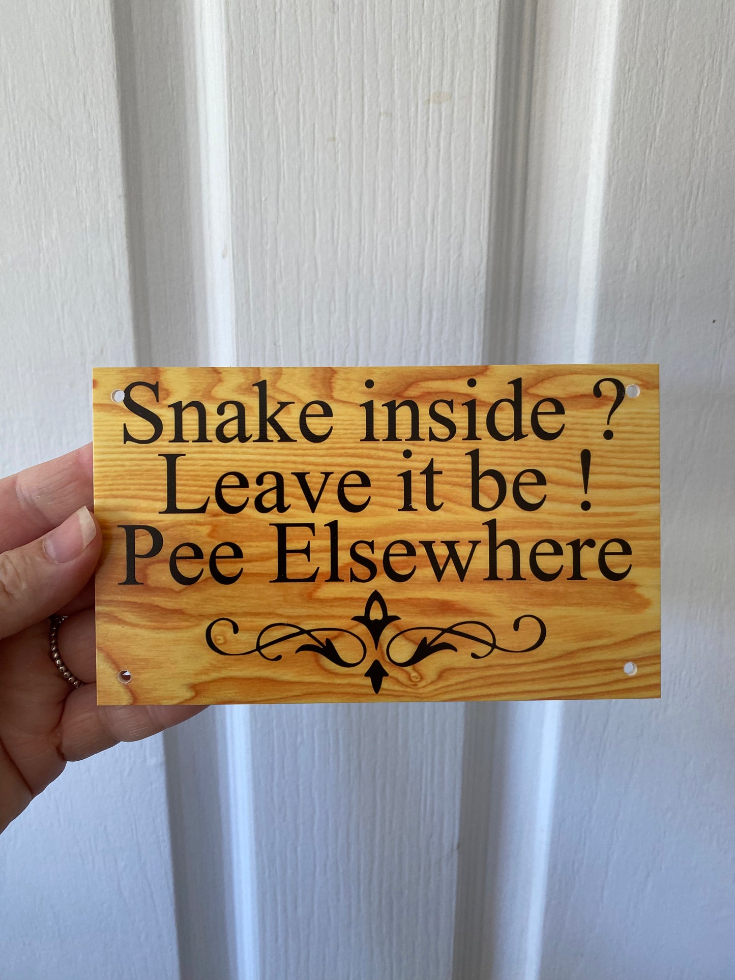 Timber Style Custom Sign - Personalised - Australian Made