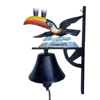 Doorbell Toucan Guinness Bird - Irish Pub Bar Vintage Cast Iron