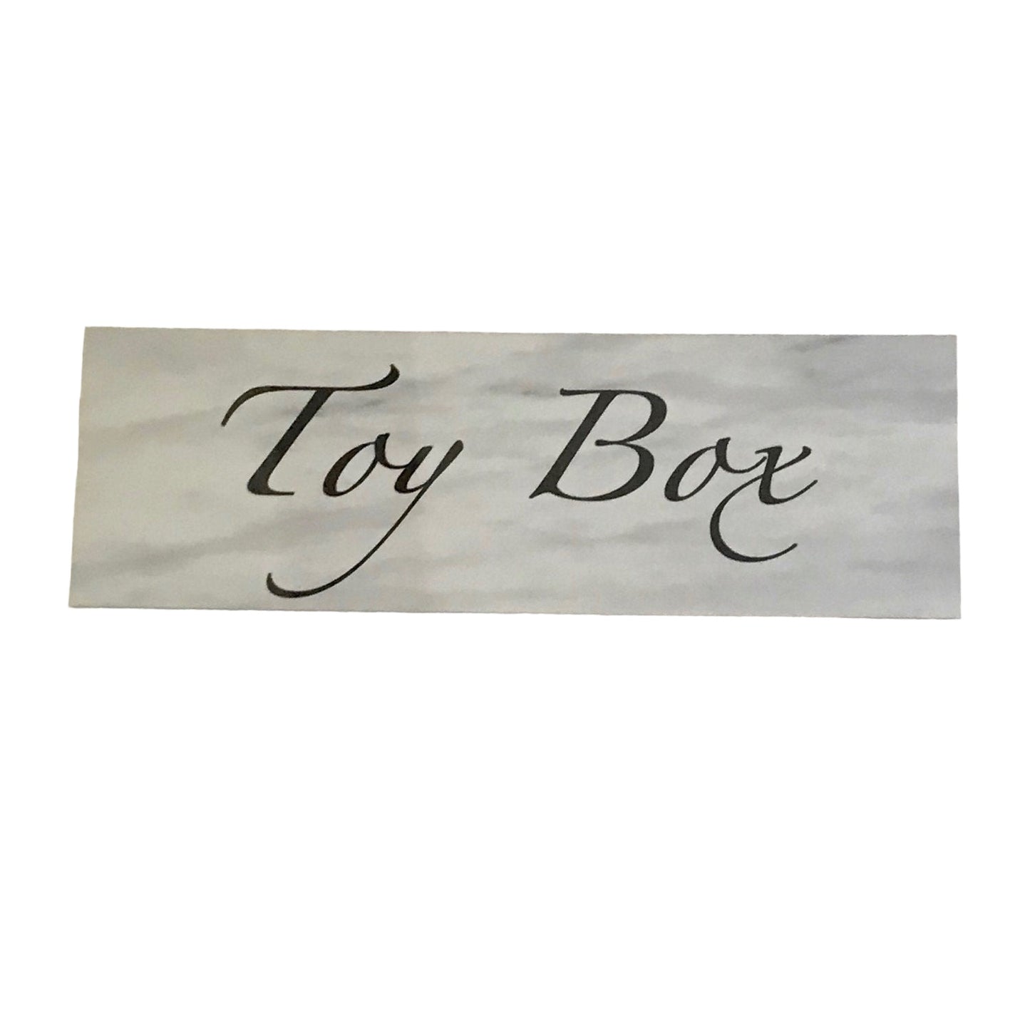 Toy Box Box DIY Sign