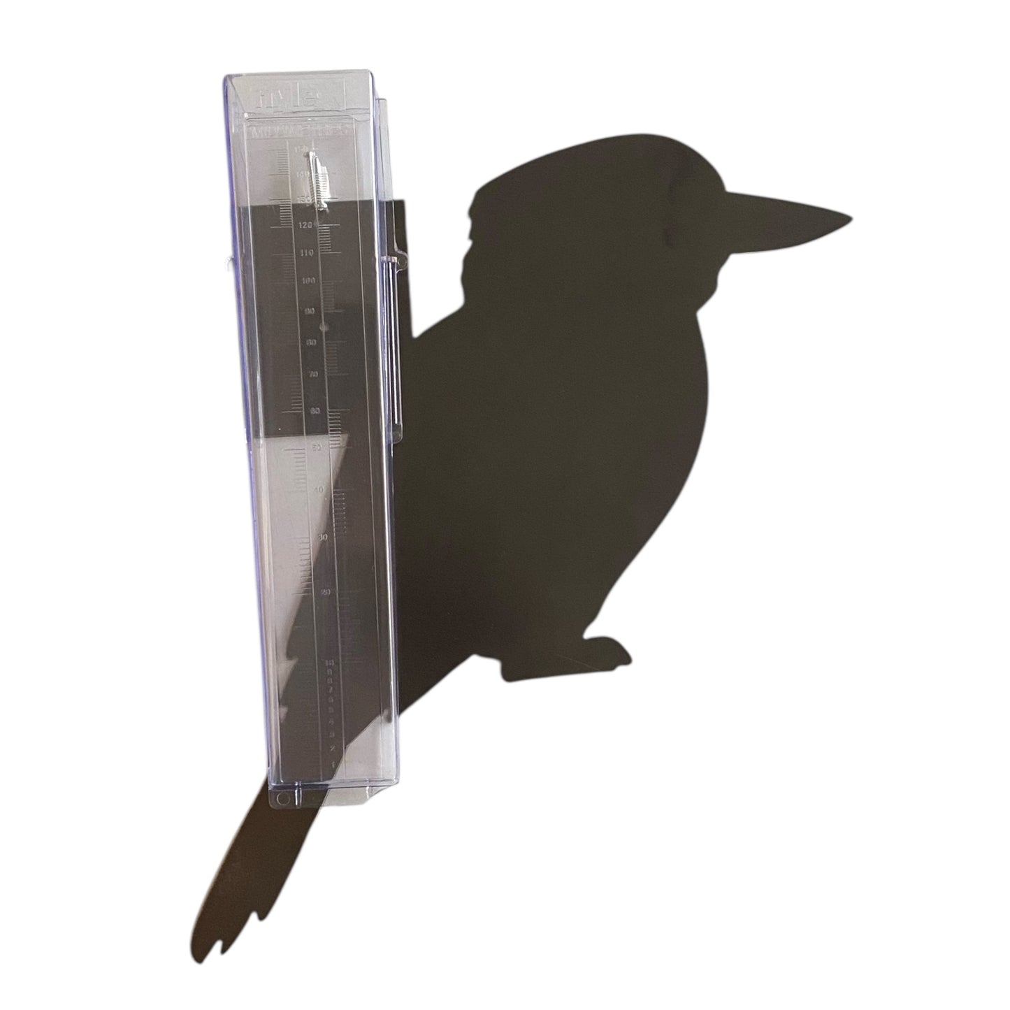 Rain Gauge Kookaburra Bird - Stake or Wall Mount - Aussie Made