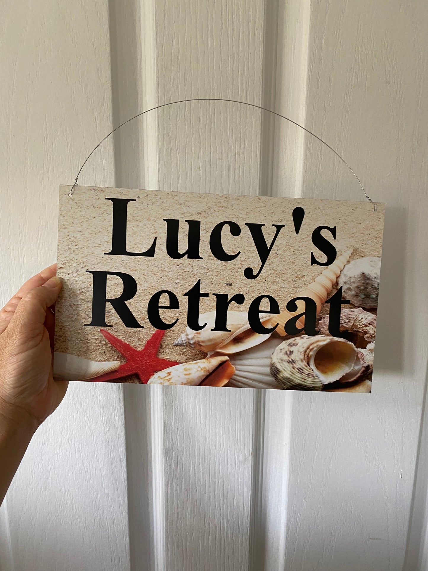 Beach House Shells Custom Personalised Sign | Aussie Made