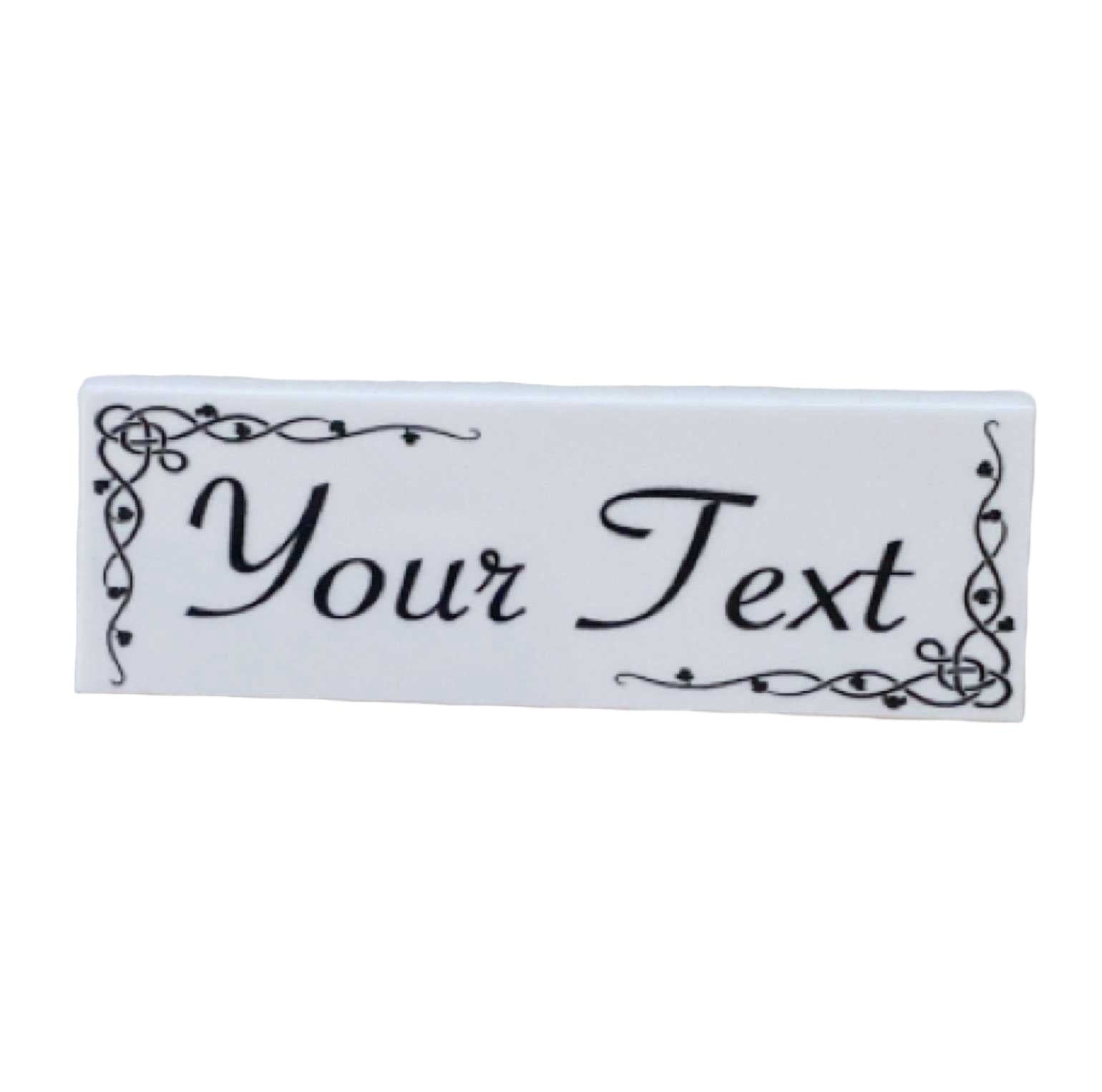 Custom Personalised Vintage White Sign - The Renmy Store Homewares & Gifts 