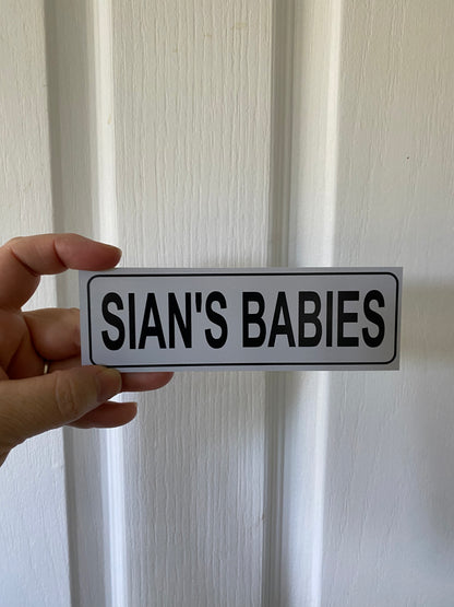 Custom Grey Street Sign - Personalised Property Signage - Australian Made