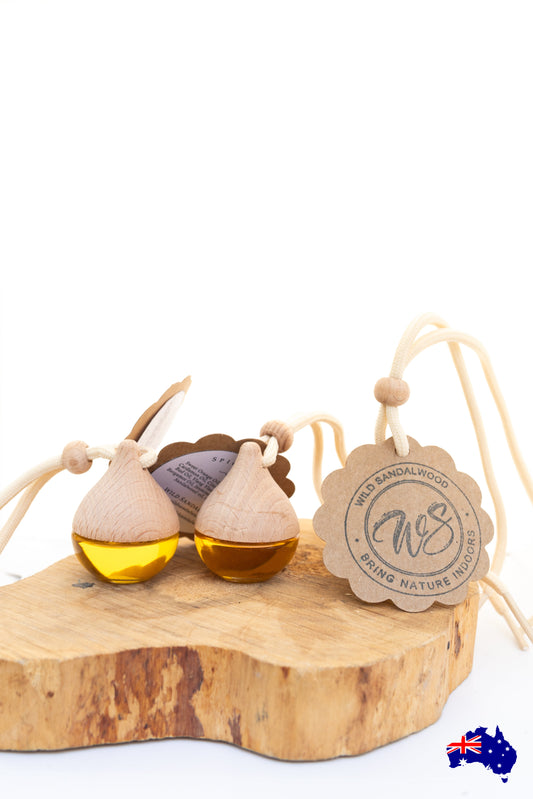 Car Diffuser Wild Sandalwood 100% Natural Australian Handmade