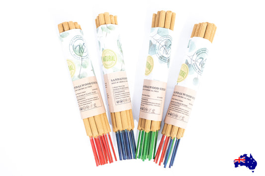 Mosquito Sticks Wild Sandalwood Australian Handmade