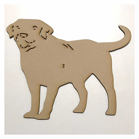 Labrador Dog DIY Raw MDF Timber - The Renmy Store Homewares & Gifts 