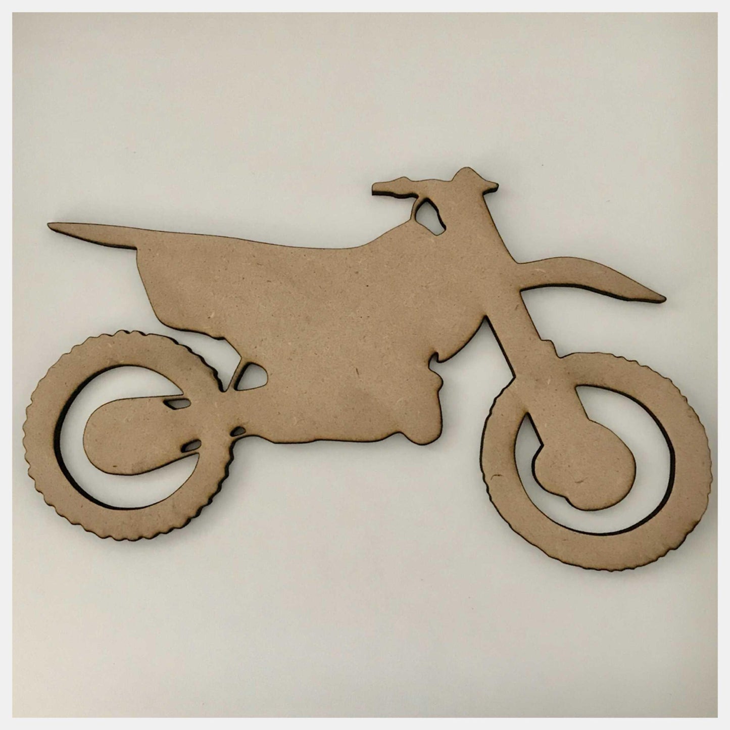 Dirt Bike MDF DIY Raw Timber Motorbike - The Renmy Store Homewares & Gifts 