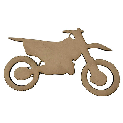 Dirt Bike MDF DIY Raw Timber Motorbike - The Renmy Store Homewares & Gifts 