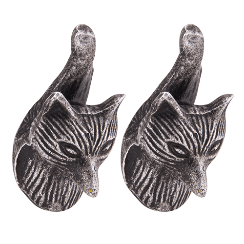 Knob Draw Pull Set x2 Silver Fox - The Renmy Store Homewares & Gifts 