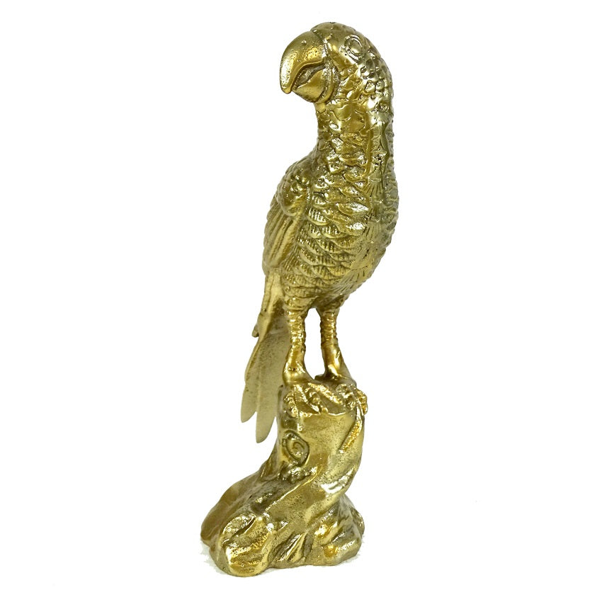 Parrot Bird Vintage Brass Decorative Ornament - The Renmy Store