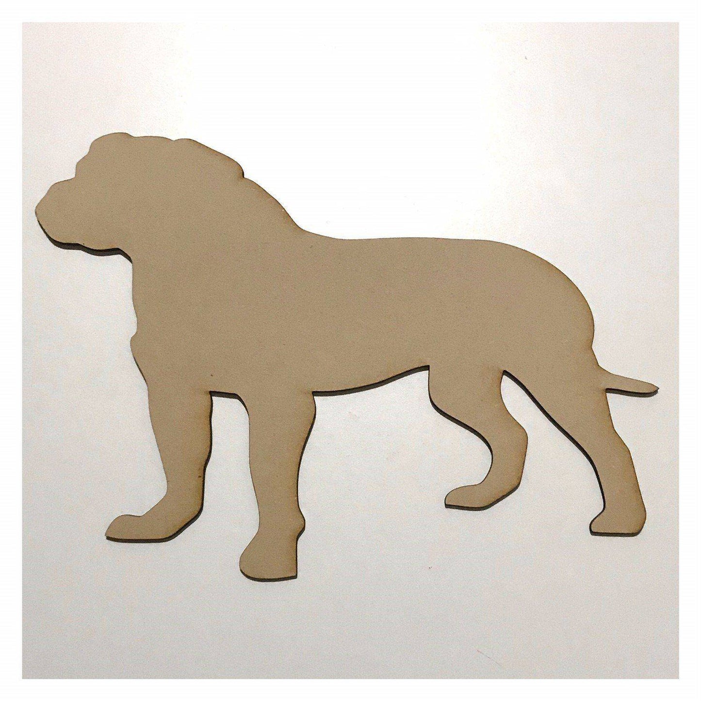 Rottweiler Rotti Dog DIY Raw MDF Timber - The Renmy Store Homewares & Gifts 