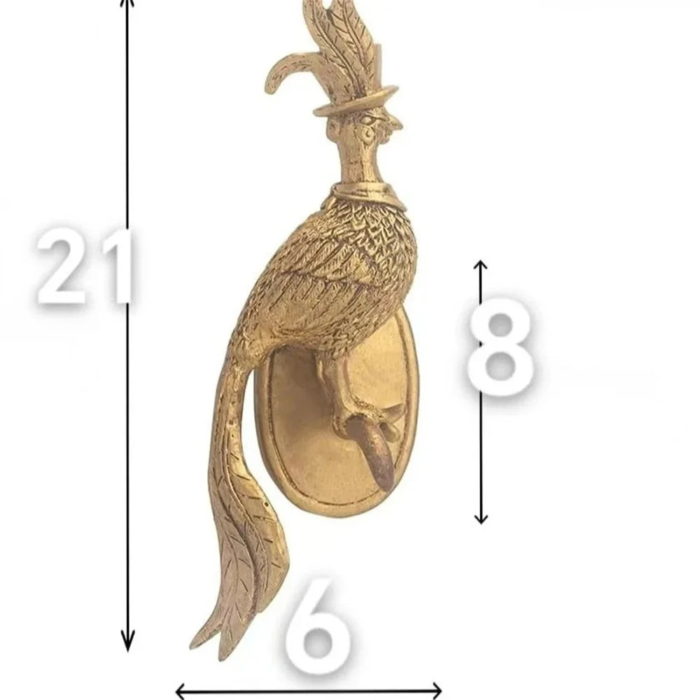 Animal Wall Hanging - Handmade Retro Resin Art Home Decor