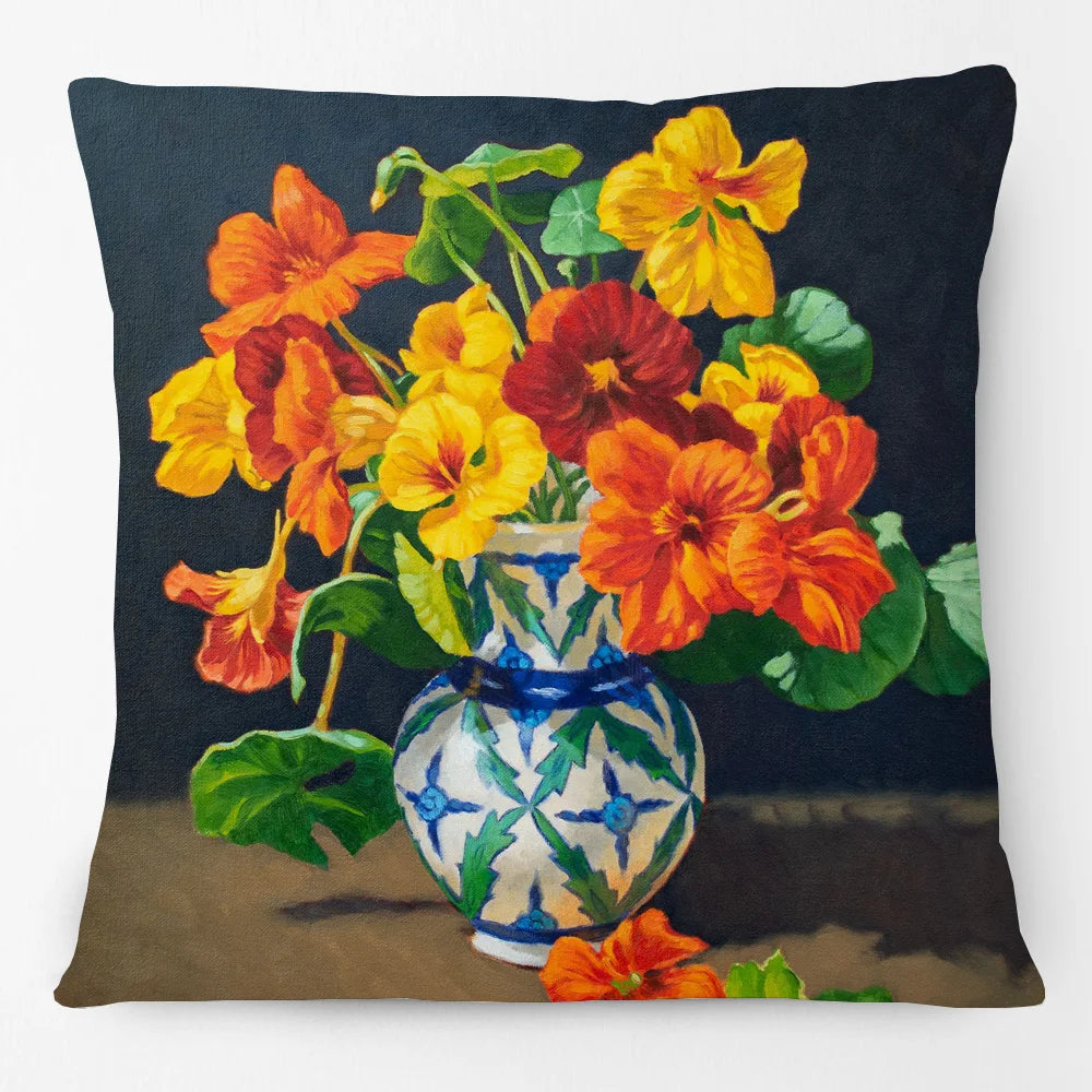 Cushion Cover Australian Flowers - Waratah Banksia Wattle