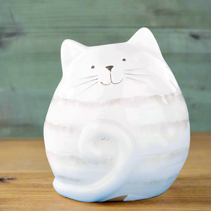 Cat Money Box Piggy Bank Savings Ornament