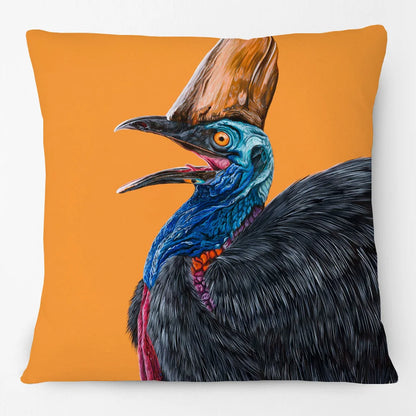 Australian Birds Cushion Cover | Rainbow Lorikeet Black Cockatoo Magpie & More | 45cm