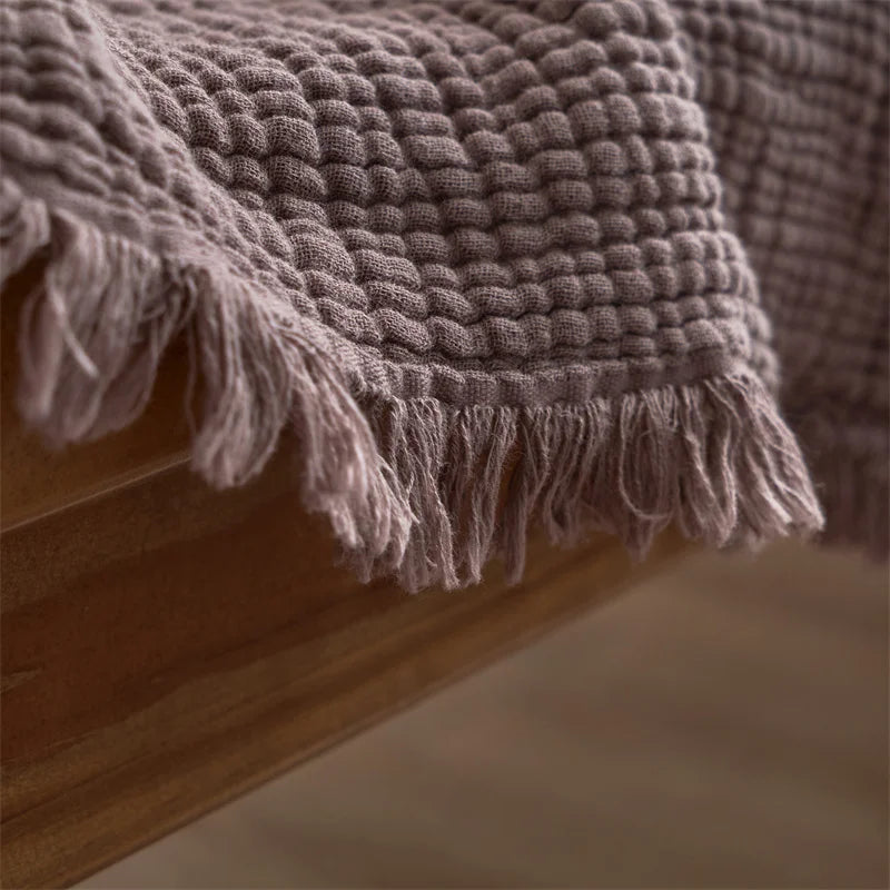 100% Cotton Muslin Blanket | Soft Throw & Bed Blanket Australia