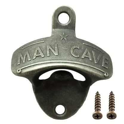 Bottle Opener Wall Man Cave Metal