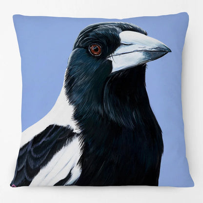 Australian Birds Cushion Cover | Rainbow Lorikeet Black Cockatoo Magpie & More | 45cm