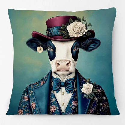 Animal Royalty Cushion Covers 45cm | Regal Animal Portraits & Vintage Style