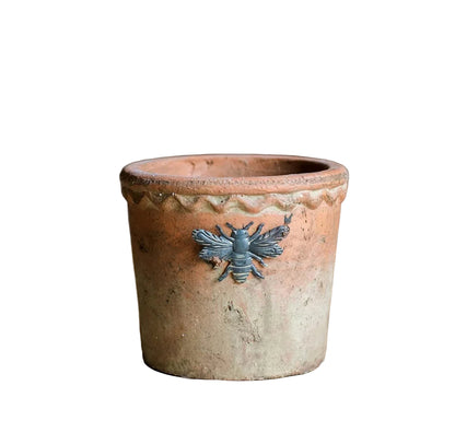 Pot Planter Garden Rustic Terracotta Style Bee