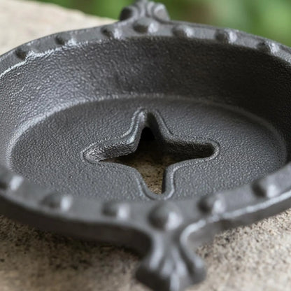 Cast Iron Ornate Soap Dish | Gothic Victorian Rustic Soap Holder | Bathroom Kitchen Outdoor