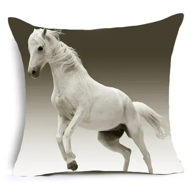 Cushion Cover Horse & Equestrian - Country Farmhouse Style