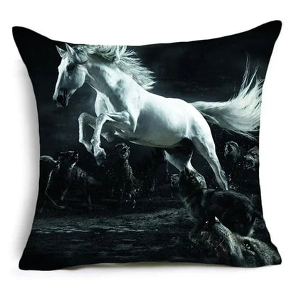 Cushion Cover Horse & Equestrian - Country Farmhouse Style